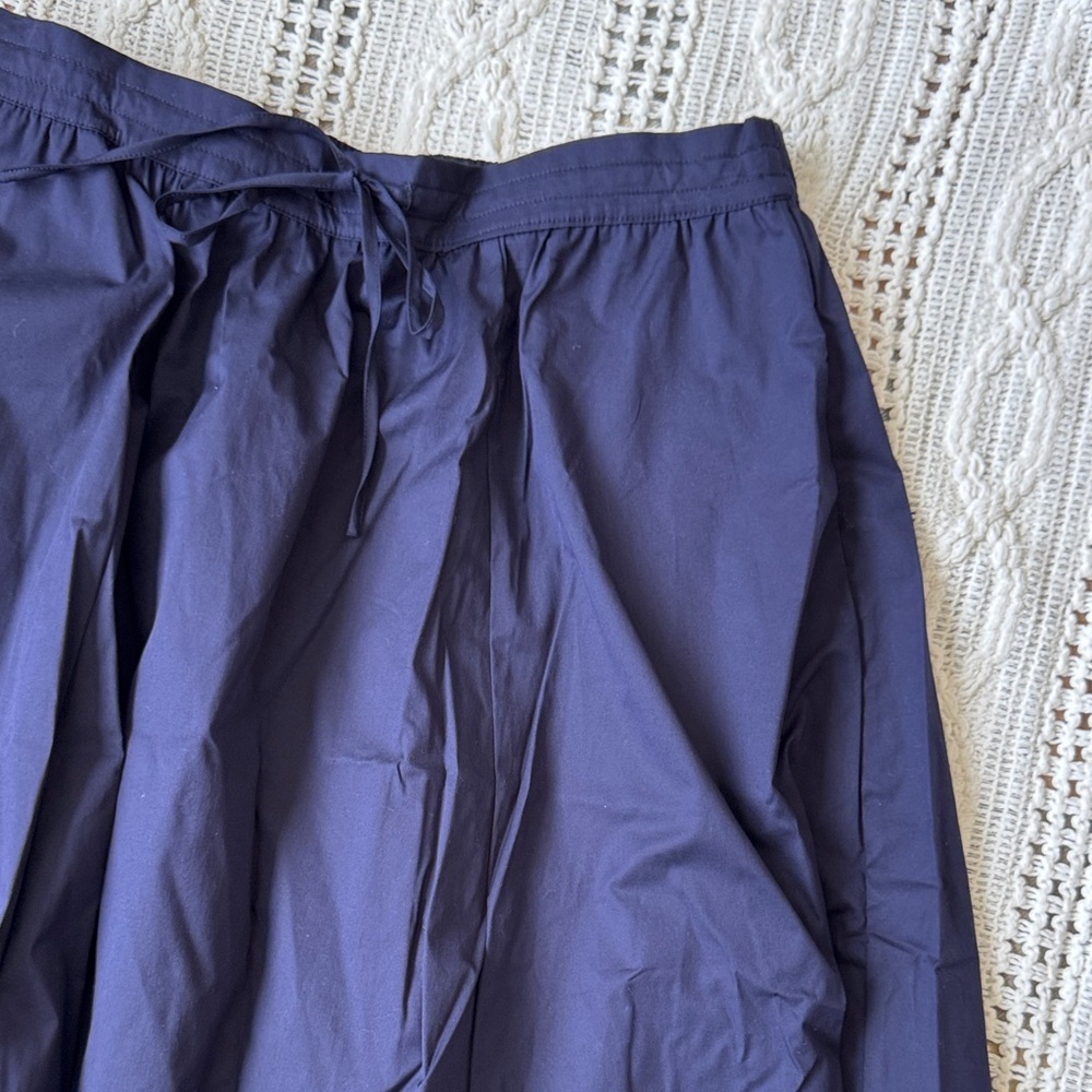Joie Deep Navy A-Line Skirt - Picture 3 of 11